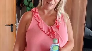 Sweetsusinrw: Instead of massage, it's better to blow