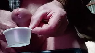 Milking myself a Little Snack