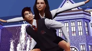 Harry Potter Hermione Granger Hogwarts Cartoon