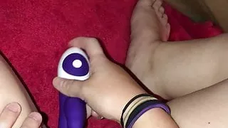 Making my tight pussy wet