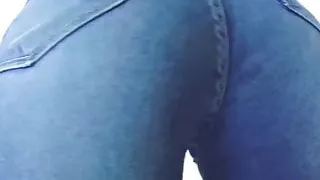 Farting in jeans