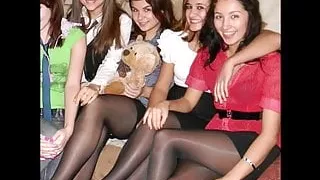 teens in nylon pantyhose they will drive you crazy 9