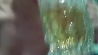 Whore Olga Marushchak drinks urine