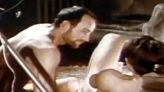 Vintage gay session with handsome males full of passion