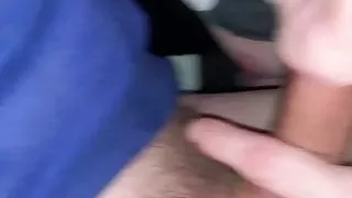 quick blowjob before fucking her