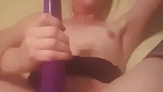 Ass Fucked Bitch Cums all over The Cock