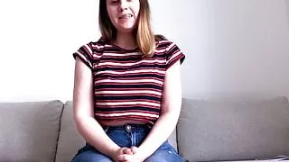 18yo TEEN FIRST TIME NAKED BBW HUGE TITS TEENY GIRL GERMAN