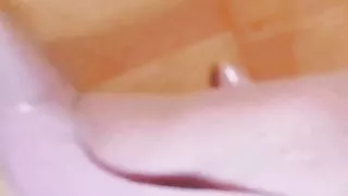 Getting wet in my new Heels BrunetteDream