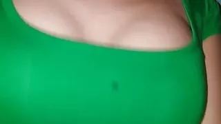 Homemade Horny Asian fuck bouncing boobs