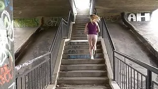 Wet stairs - tinagold