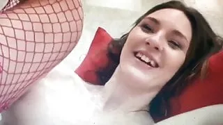 Anal creampie, farting out piss and cum