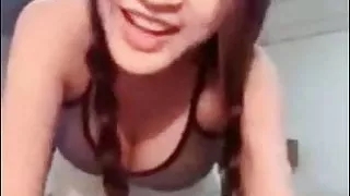 Emili so dance sexy and open big boobs