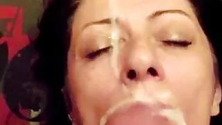 Facial on a real Hooker 24