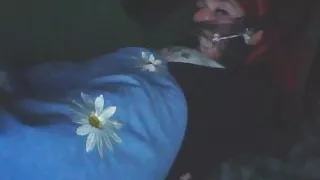 Cassy crossdressing stroking her self
