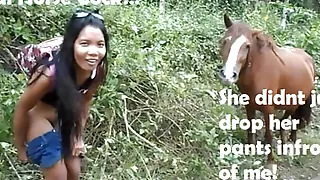 Thai Teen Peru nach Ecuador Pferde nach Creampies