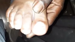 Ebony toes that need work