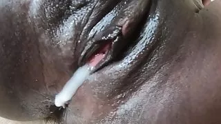 Ebony African Creampie compilation