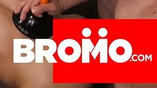 Brendan Phillips with Jaxton Wheeler at He Likes It Rough