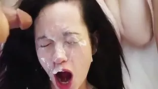 Huge Facials Compilation 1