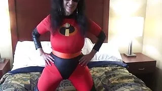 Tinja Rocks Her Halloween Costume