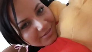 Hot solo chick likes to masturbate for you