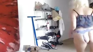 Me playing with my nice ass and fuckable eyes