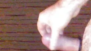 cumming in carol's hands