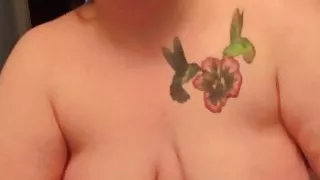 Fat BBW tits in slow motion