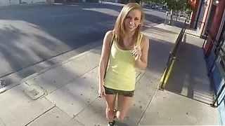 Petite Cutie Fucks In Dressing Room POV