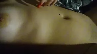 Video from a hacked laptop. Masturbation for a friend