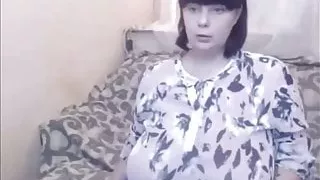 Big girl little boob flash