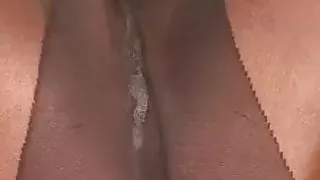 Pantyhose Crotch Play