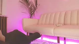 cosplay naive masturbating in a pink room p6
