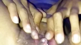 Jasmine onmyown Sanders on Facebook.. Playin wit the pussy