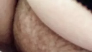 Fucking a hairy BBW