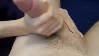 Natural nails draining dick