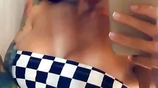 I'm teasing with my big eyes & naughty butt