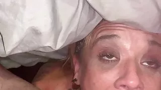Milfs first facial