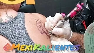 My friend was tattooed queen of spades, to get BBC #02