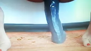 Nice feet fetishism and penetration also