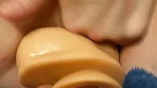 Four fingers and dildo in my pussy