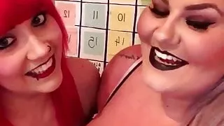 Busty slut halloween