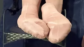 Voeten, Lingerie, Shemale, Kousen, Ouderwets