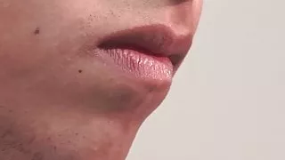 Young gay cummed on after bareback fuck with a mature dick