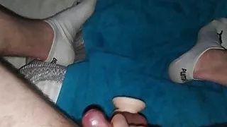 Kinky PupplyBottom fucked up own Asshole and cums huge Loads