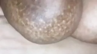 Sri Lankan wife exposing Big boobs to her lover