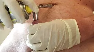 Leather Proof in Urethra, Peehole, Pisshole, extreme, heavy