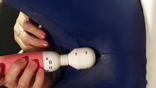 Spandex masturbation