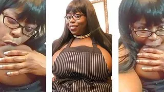 BBW Huge Tit Self Suck