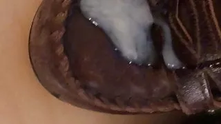 Sperma auf Freundin Business Heels Pumps